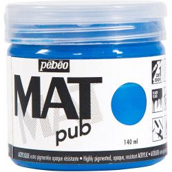 Acrylique extra mate Mat Pub - 140 ml - Pebeo