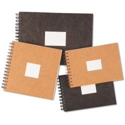 Bloc Aquarelle Voyage Grain Torchon couverture Havane