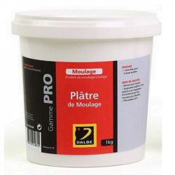 Platre de moulage - 1kg - Dalbe