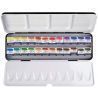 Aquarelle Brehat - Boîte métal 24 demi-godets