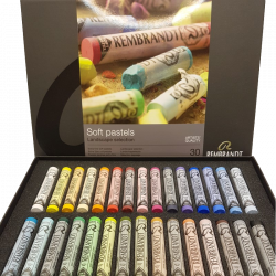 Coffret de 30 Pastels secs Rembrandt - set paysage
