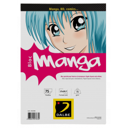 Bloc feutre marqueur spécial Manga - Dalbe