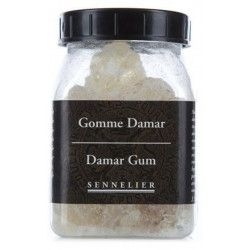 Gomme Damar Sennelier décolorée 80g