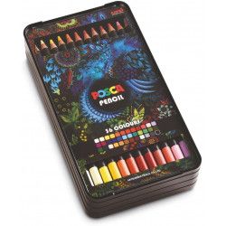 Coffret Bento de 36 crayons de couleurs Posca Pencils