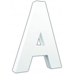 Lettres Alphabet en papier mâché 20,5cm - Décopatch