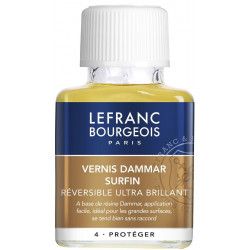 Vernis surfin Dammar 75ml - Lefranc & Bourgeois