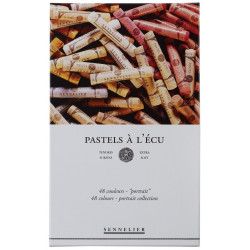 Coffret de 48 Pastels à l'écu Sennelier - Portrait