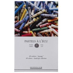 Coffret de 48 Pastels à l'écu Sennelier - Paysage