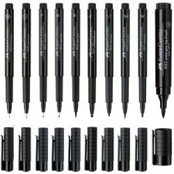 Feutre Pitt Faber Castell noir