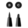 Feutre Pitt Faber Castell noir