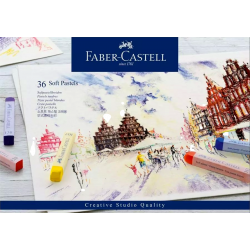 Coffret de 36 pastels tendres - Faber-Castell