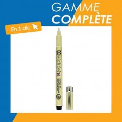 Gamme complète Pigma Micron 17 feutres calibrés couleurs
