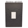 Bloc Aquarelle Voyage Grain Torchon Noir