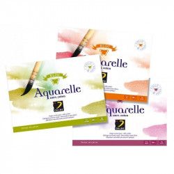 Bloc Aquarelle Dalbe 100% coton Grain Torchon