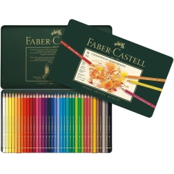 Coffret de 36 crayons de couleurs polychromos - Faber-Castell