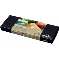 Coffret de 30 1/2 Pastels secs Rembrandt