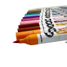 Marqueurs Aqua Color Brush pochette de 12 Basique 2 - Molotow