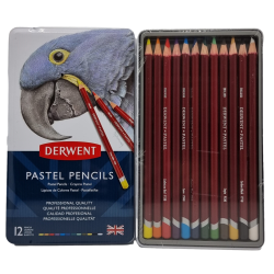 Coffret de 12 Crayons Pastel Pencils - Derwent