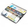 Boîte aquarelle extra-fine 24 1/2 godets - Winsor & Newton