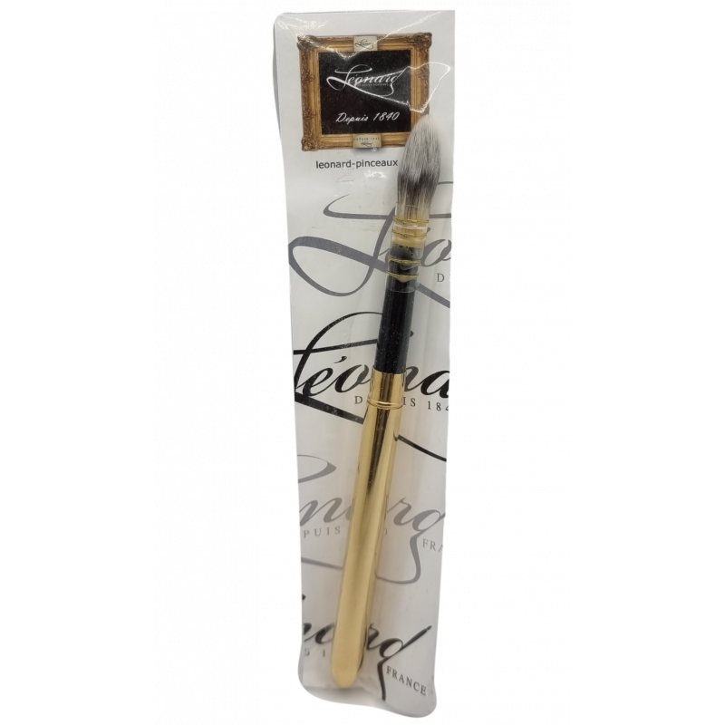 Pinceau LÉONARD SÉRIE 972FP Aquarellys – Pointe Ronde Longue Traînard, Vegan, N°0 Et N°2 Pour Détails Et Finitions