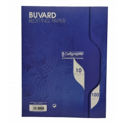 Papier Buvard - Calligraphe ligne 7000