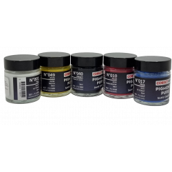 Pack de 5 couleurs primaires Pigments purs - Corect'art