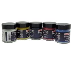 Pack de 5 couleurs primaires Pigments purs - Corect'art