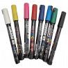 Boite de 8 marqueurs Posca pointe conique fine PC3M