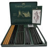 Boite métal Pitt Charcoal 24 pièces