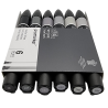 Marqueur Promarker Assortiment de 6 tons Neutres - Winsor & Newton