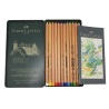 Boîte 12 crayons Pitt pastel