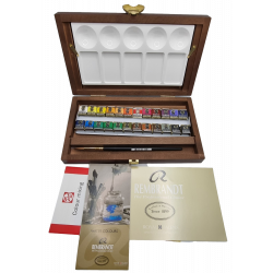 Coffret aquarelle traditional 24 demi-godets