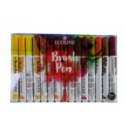 Pochette de 30 Brush Pens aquarelle Ecoline