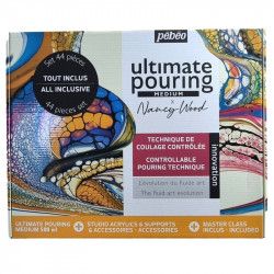 Set de 44 pièces d'Ultimate Pouring Medium et accessoires - Pébéo