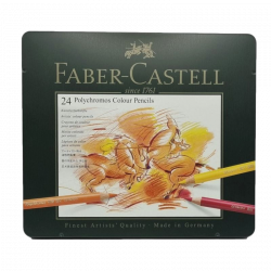 Boîte 24 polychromos - Faber-Castell