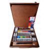Huile Van Gogh - coffret bois expert 24x20ml + accessoires 