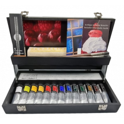 Coffret de 13 tubes de peinture acrylique extra-Fine Sennelier 60ml