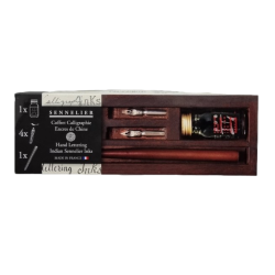 Coffret en bois pour Calligraphie Encre de Chine - Sennelier
