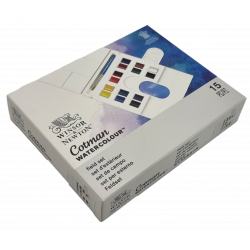 Boîte aquarelle fine 14 1/2 godet Compact Cotman - Winsor & Newton