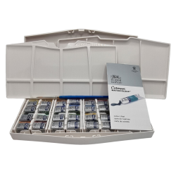 Coffret de 24 1/2 godet d'aquarelle fine Painting Plus Cotman - Winsor & Newton