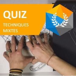 Quiz Techniques mixtes à l'acrylique