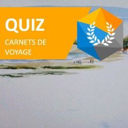 Quiz Carnets de voyage à l'aquarelle