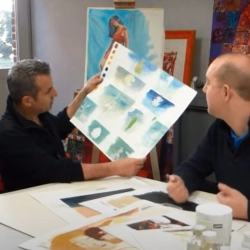 Qu'est ce qu'un glacis sur peinture ?