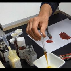 Comment transformer/enrichir sa peinture à l'huile ?