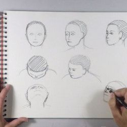 Dessiner les positions de la tête