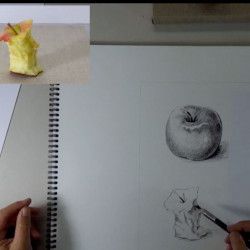 Dessiner une pomme dans tous ses états