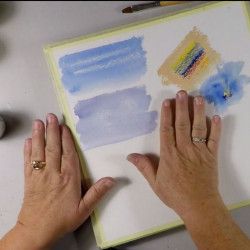 Les effets de texture à l'aquarelle