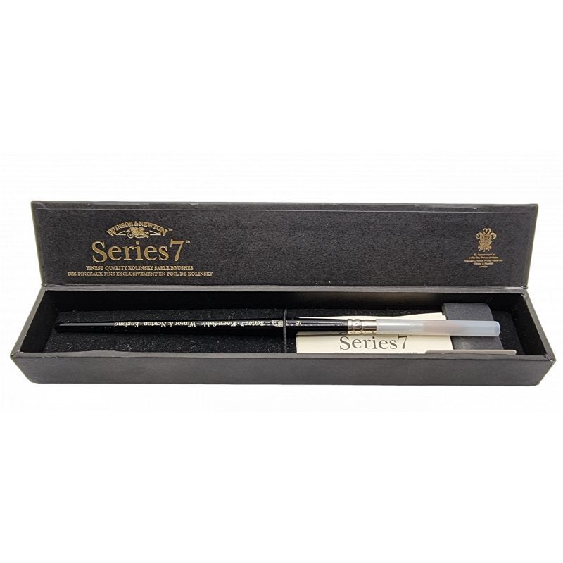 Winsor & Newton Pinceau Rond Manche Court Martre Série 7 Miniature N°000