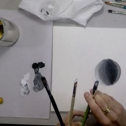 La méthode des 3 pinceaux à l'acrylique