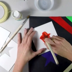 Les réserves à l'acrylique